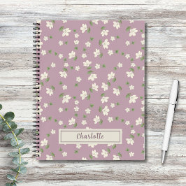 Shabby Chic Kleine Blumige Cottagecore Staubige Ro Notizbuch