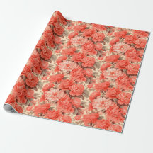 Shabby Chic-Korallen-Blume