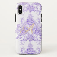 Shabby Chic, Lavendel, Handtuch, Blumenmuster, Vik