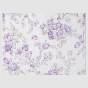Shabby Chic Lilac Serie Design 16 Seidenpapier