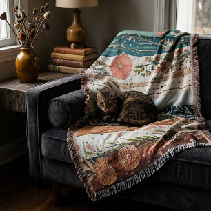 Shabby-Chic-Mischmuster Decke