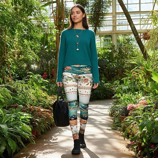 Shabby Chic-Mischmuster Leggings (Von Creator hochgeladen)