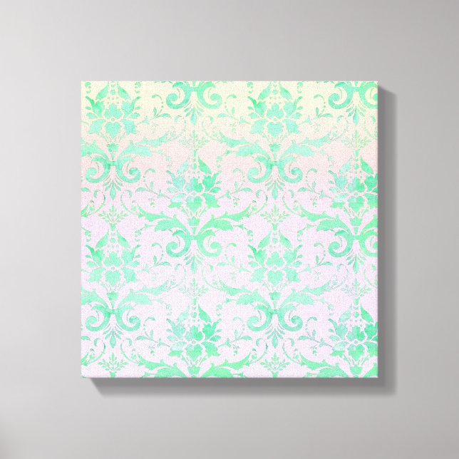 Shabby Chic Pasta Sunrise Leinwand (Vorderseite)