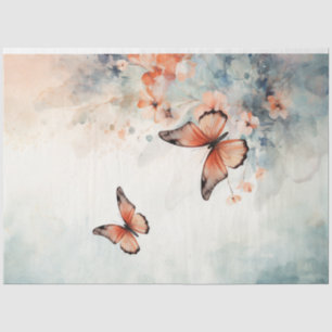 Shabby Chic pastellgrün Seidenpapier