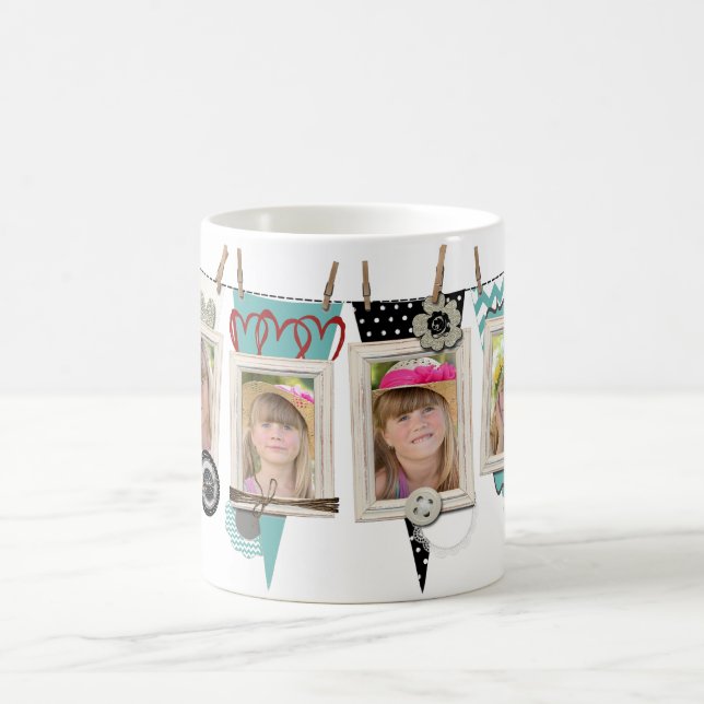 Shabby Chic Photo Spécialité Mère's Day Mug (Centre)