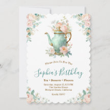 Shabby Chic Romantische Vintage-Rosen Florale Part