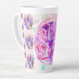 Shabby Chic Rosa Rose Blume Rose Milchtasse