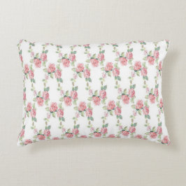 Shabby Chic Rosa Rose Dekokissen