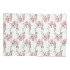 Shabby Chic Rosa Rose Kissenbezug