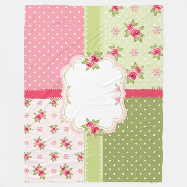 Shabby Chic Rose Decke (Vorderseite)