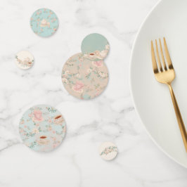 Shabby Chic Tee Party Brautparty Konfetti