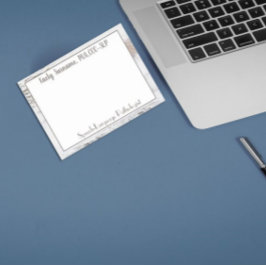 Shabby Chic, Trendy Custom SLP-Post, die es notier Post-it Klebezettel