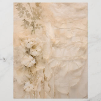 Shabby Chic Vergissmeinnicht Blumen Scrapbook Papi