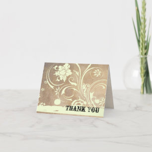 Shabby Chic Vielen Dank Dankeskarte