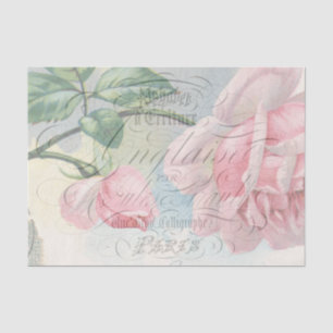 Shabby-Chic Vintag Paris Seidenpapier