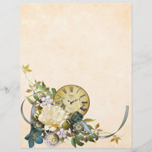 Shabby-Chic-Vintage-Blumenakzent