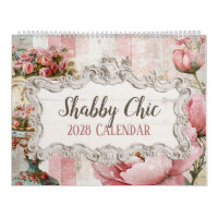 Shabby Chic Vintage Hütte Kalender