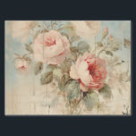 Shabby Chic Vintage Not leidende Rose aus Holz Seidenpapier<br><div class="desc">Mehr decoupage Papers sind im Shop erhältlich.</div>