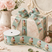 Shabby Chic Vintages Französisches Land Rosa Cupca