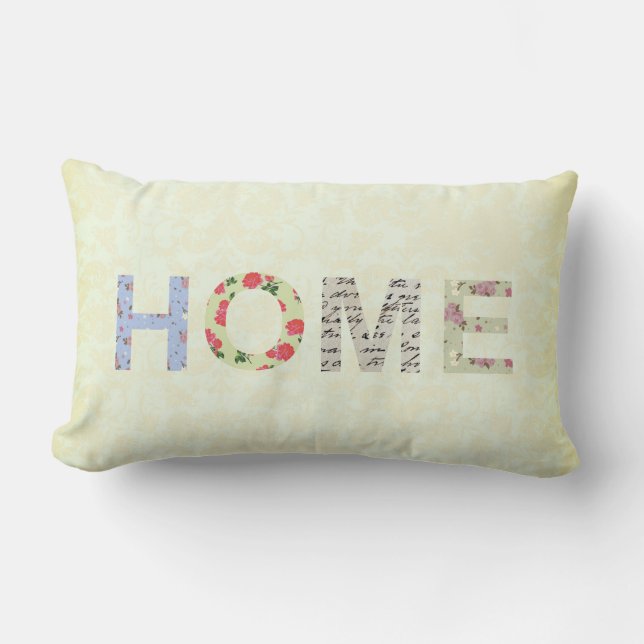 Shabby Chic-Zuhause-Kissen Lendenkissen (Vorderseite)