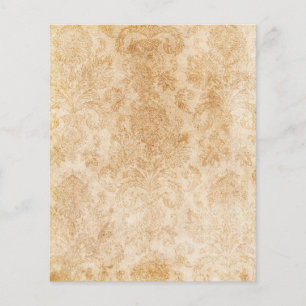 Shabby Damask Pergament Paper