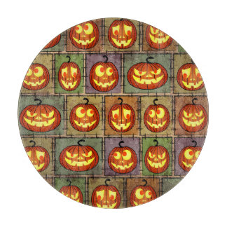Shabby Halloween, Vintager Hintergrund. Schneidebrett