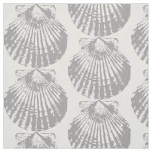 Shabby-Muscheln Stoff