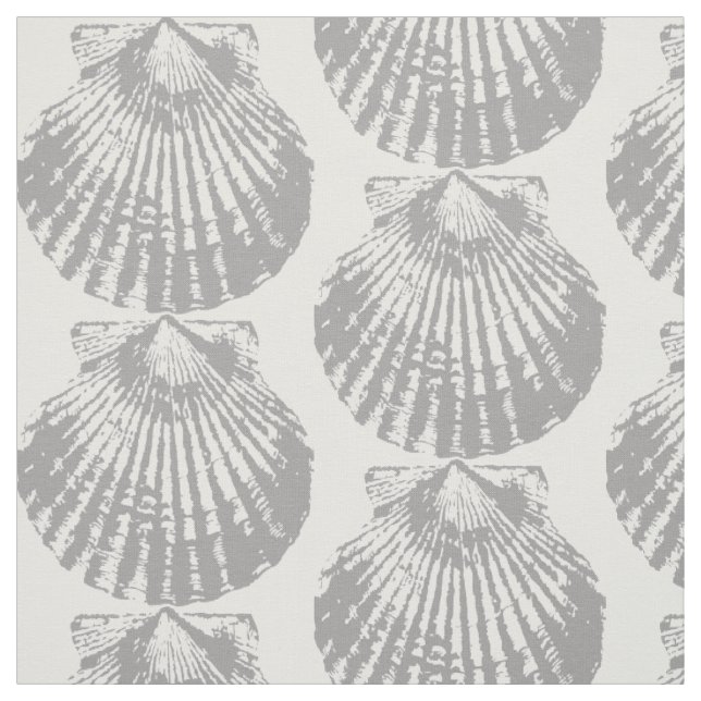Shabby-Muscheln Stoff (Muster)