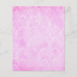 Shabby Pink Lilie Scrapbook Paper