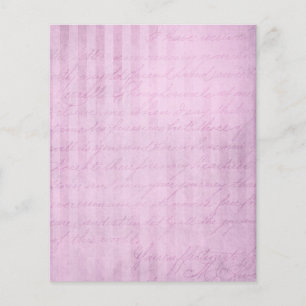 Shabby Pink Stripbook Paper