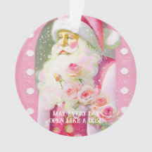 Shabby Rose Chic Rosa Santa Romantischer Weihnacht