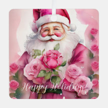 Shabby Rose Pink Chic viktorianischer Weihnachtsma