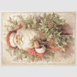 Shabby Santa Seidenpapier