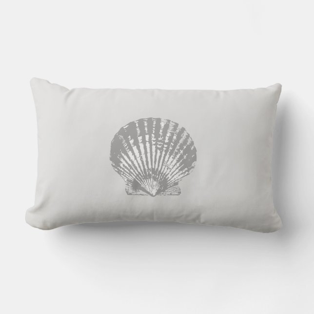 Shabby seashell lendenkissen (Vorderseite)