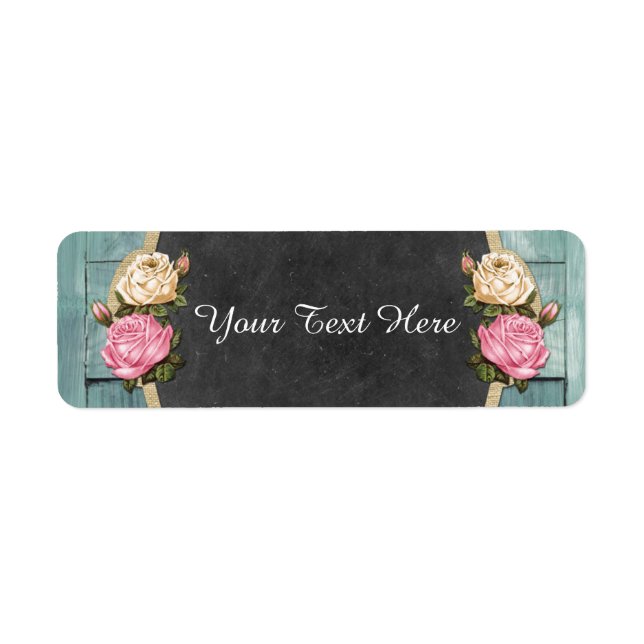 Shabby Vintage Rose Rustikales Landhaus (Vorne)