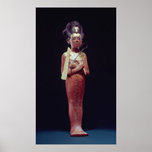 Shabti-Figur des Königs Poster