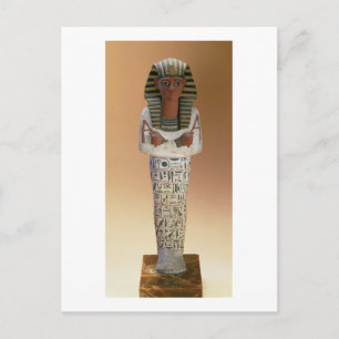 Shabti-Figur Ramesses IV, New Kingdom (stuccoe Postkarte