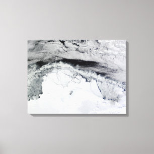 Shackleton Eis-Regal, die Antarktis Leinwanddruck