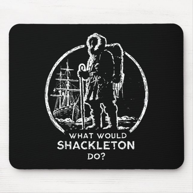 Shackleton Leadership Energy Managers Retro-Design Mousepad (Vorne)