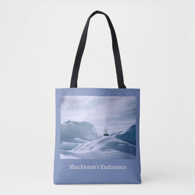 Shackletons Ausdauer-antarktische Taschen-Tasche Tasche (Vorderseite)