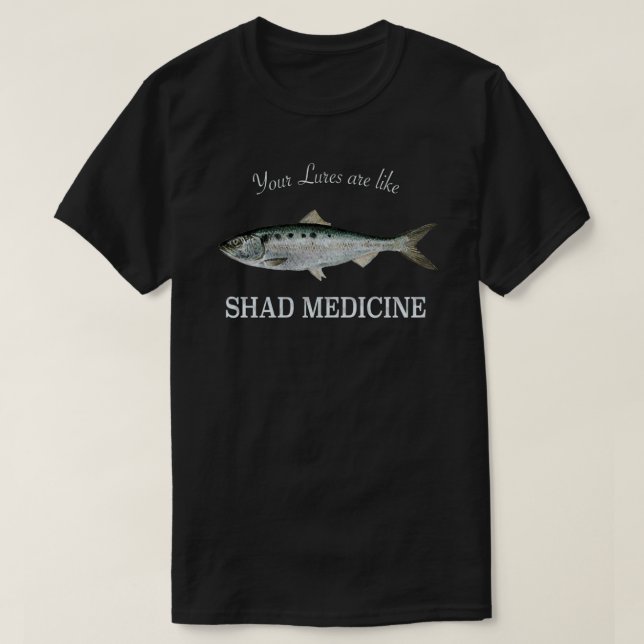 Shad Fishing T - Shirt Classic T - Shirt (Design vorne)