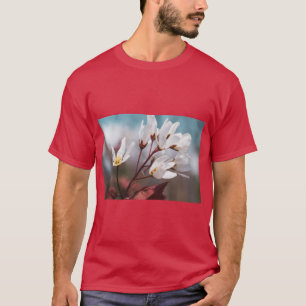 Shadbush-Blüten-Natur-Tee T-Shirt