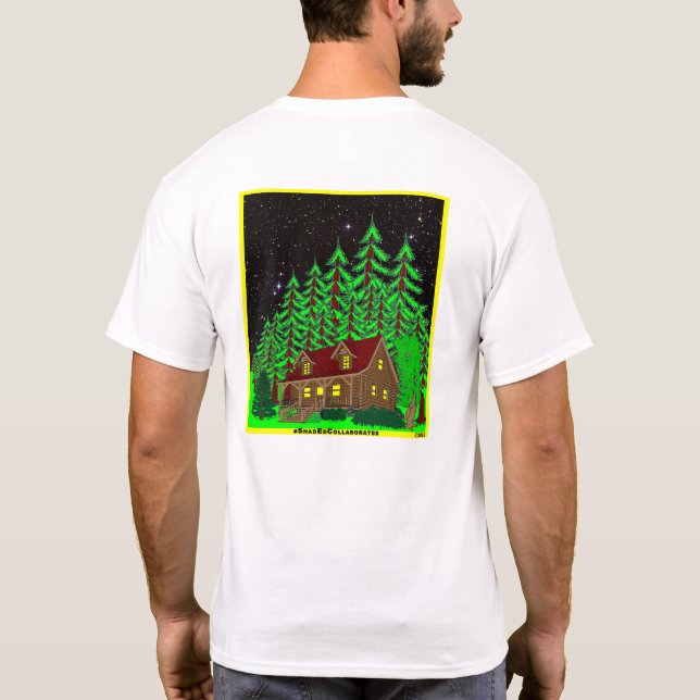 #ShadEdCollaborates Cabin Back SCM Graffix Front T-Shirt (Rückseite)