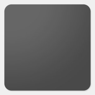 Shades of BLACK Quadratischer Aufkleber