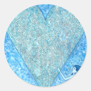 Shades of Blue - Stickers