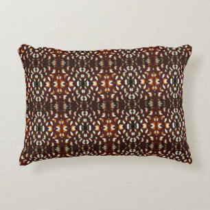 Shades of Brown - Reeve Fasant Feather Design Dekokissen