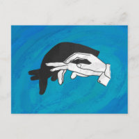 Shadow Anteater auf blau