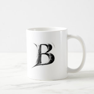 Shadow B – Dark Letter B tasse