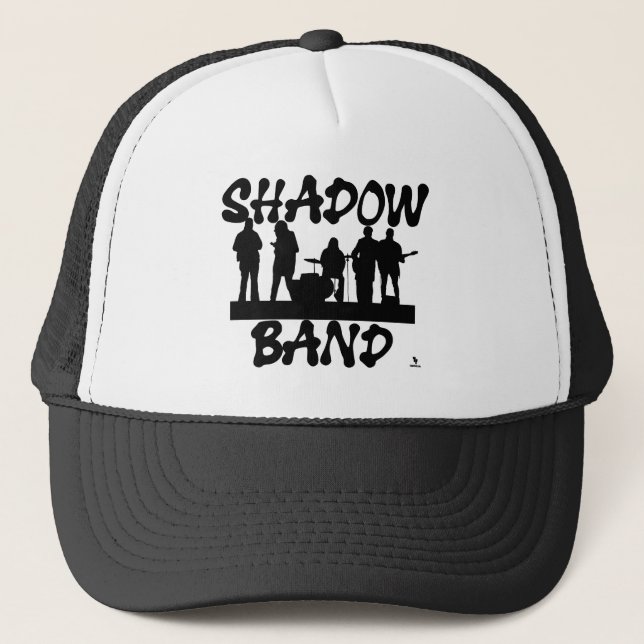 Shadow Band Epic Music Slogan Spaß Truckerkappe (Vorderseite)