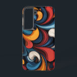 Shadow Berry Samsung Galaxy Hülle<br><div class="desc">Tiefe Beeren und Blätter blühen unter dunklem Licht.</div>